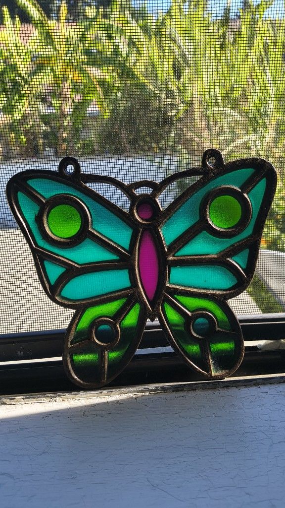 Stained Glass Butterfly