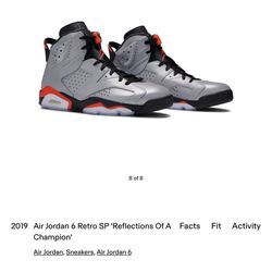 Air Jordan 6 Retro SP 'Reflections Of A Champion'