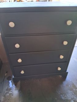 Gray dresser