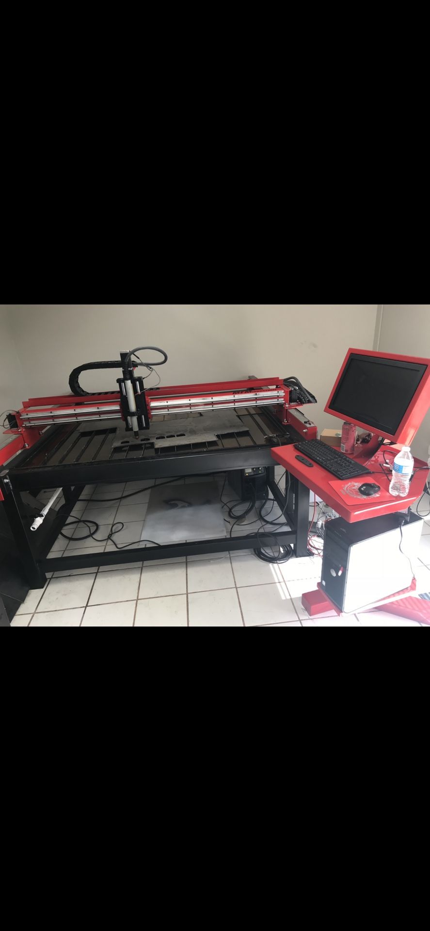 Mfm industrial 5x5 cnc plasma table