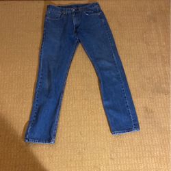 Levi 505 Jeans Size 33x32