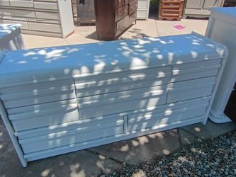 White dresser