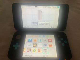 Nintendo 2DS XL Console - Black Turquoise