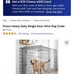 54 Inch XXL Dog Crate