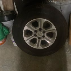 Toyota 4 Runner Wheels/tires