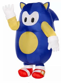 Kids Sonic the Hedgehog fall guys Inflatable Costume - Fall Guys