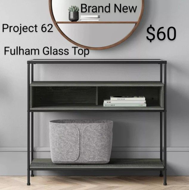 Brand New Project 62 Fulham Glass Top