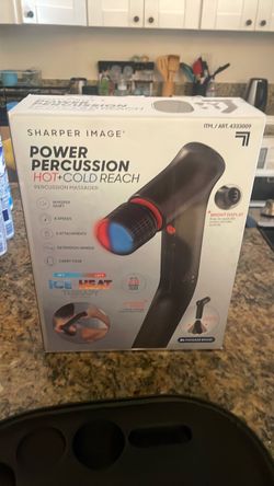 Sharper Image Power Percussion Hot+Cold Massager
