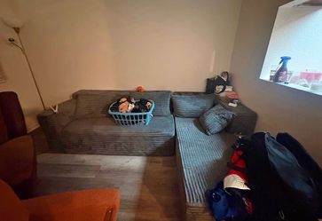 Grey Boneless L-Shaped Sectional FREE DELIVERY