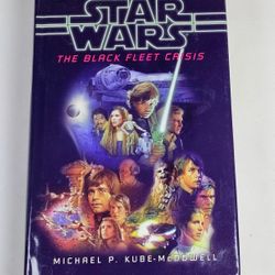 Star Wars: The Black Fleet Crisis trilogy SFBC edition Vintage '97 EUC