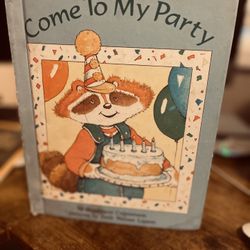 Vintage 90’s | “Come To My Party” | Hardcover Book