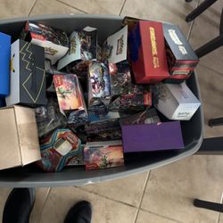 About 100 Pounds Of Pokemon Cards 