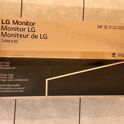 BRAND NEW LG 24” Computer PC Monitor FHD HDMI 24BK430H