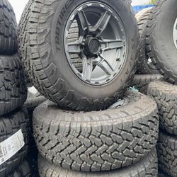 WHEELS FALCON 17x9 TOYOTA TACOMA CHEVY 