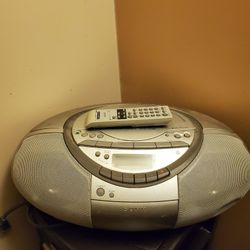Radio, Tape, Cd Player With Remote