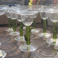 Acrylic Magarita Glasses
