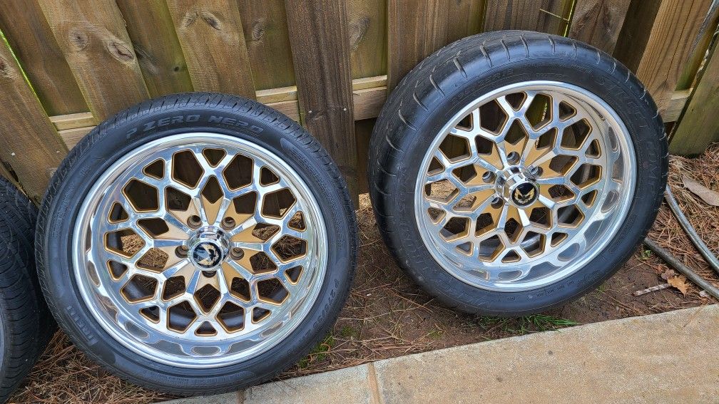 1978 Pontiac Trans Am Billet Wheels And Tires.