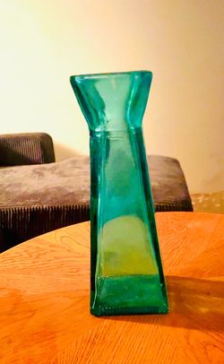 Green teal Vase 🏺