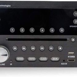 iRV Technology IRV31 Am/FM/CD/DVD Rv Radio Stereo 2 Zones Wallmount Receiver 2.1 Channels Surround, 5" 