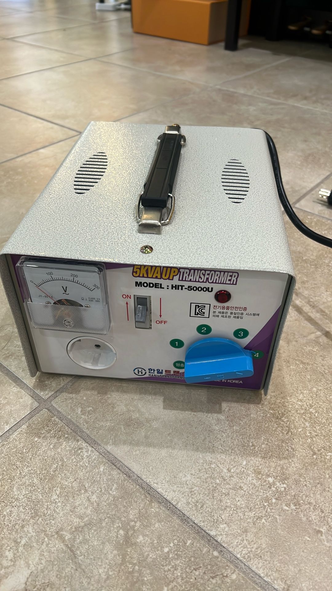 Transformer- 220V to 110V