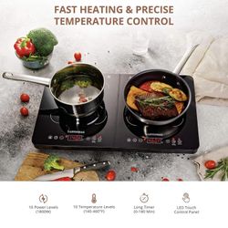 DOUBLE PORTABLE COOKTOP