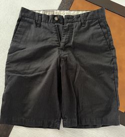 Volcom pinstripe  shorts  size 28