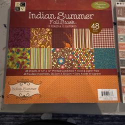 Fall Scrapbook Paper - 3 Available 