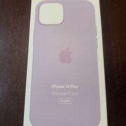 iPhone 14 Plus Silicone Case / Teal New In Box 
