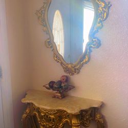 Mirror & Table