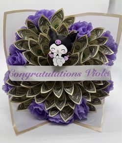 Graduation bouquet and leis