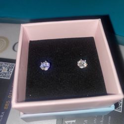 Moissanite Stud Earrings