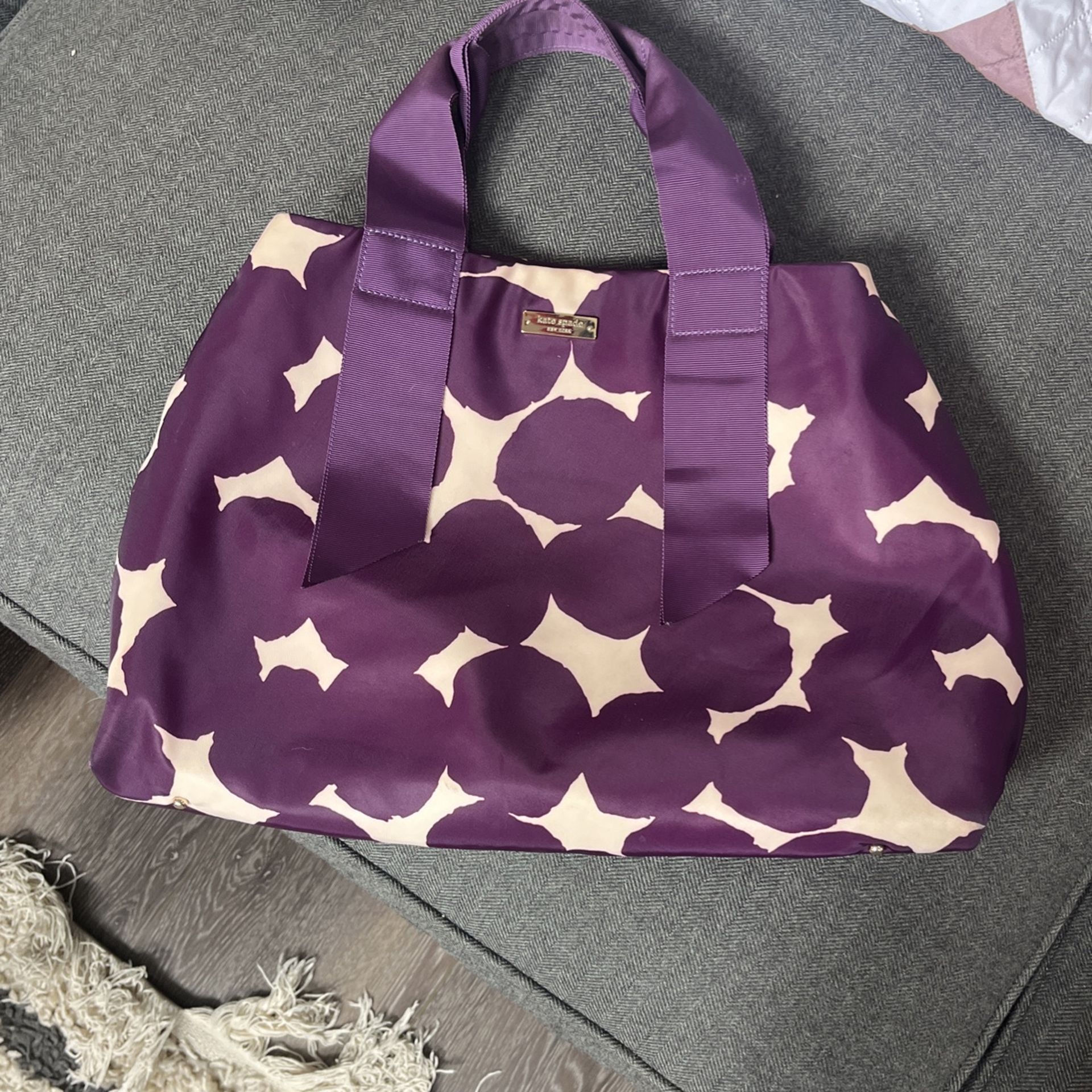 Kate spade Fabric Purse Purple