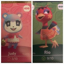 Rio & Judy amiibo Number(444) (430)