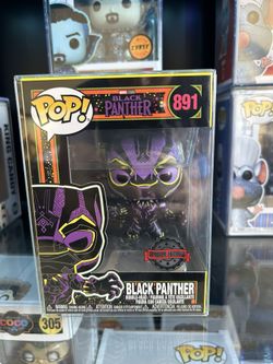 Funko Pop: Black Panther Black Light Edition