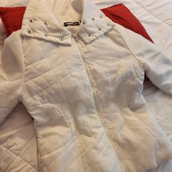 Winter  White Jacket For Womans