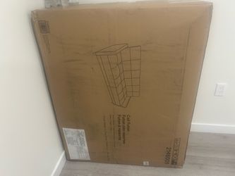 BRAND NEW COIL FUTON FAUX LEATHER BLACK