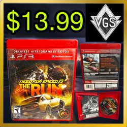 *CLASSIC* Need for Speed The Run PlayStation 3 2011
