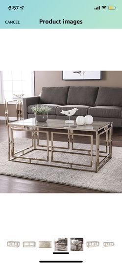 Gold Champagne Coffee Table