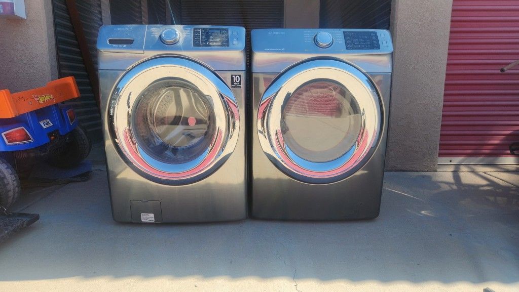 Samsung Washer And Dryer Set 