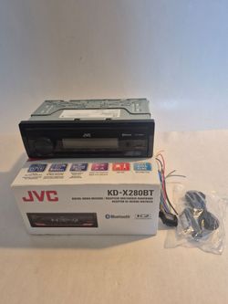JVC DIGITAL MEDIA RECEIVED BLUETOOTH USB AUX NOT CD player