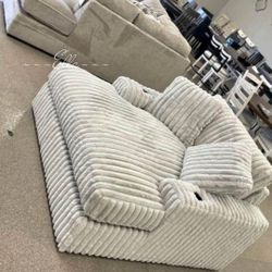 Stupendous Oversized Chaise $10 Down Payment And Financing Available