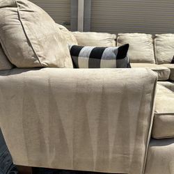 Big L Sectional Sofa Couch