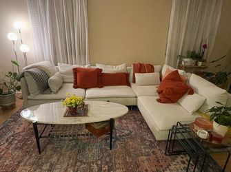 IKEA SODERHAMN SOFA OPEN END LIGHT BEIGE