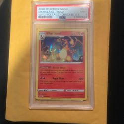 Charizard Cracked Ice Holo PSA9