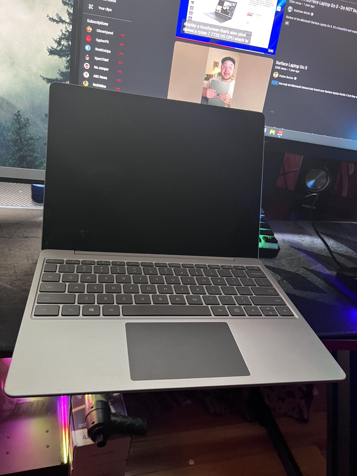 Microsoft Surface Laptop 3 13" Core i5 1 GHZ - SSD 64 GB - 4 GB