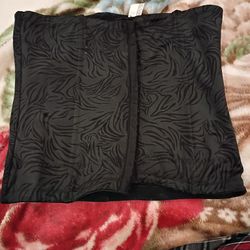 Waist Trainer, Black, Medium