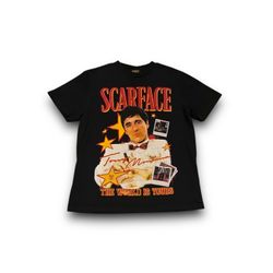 Scarface Shirt Medium Black Shoe Palace The World Is Yours Tony Montana 