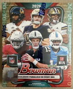 2026 Topps Bowman Football Mega Box Sealed - IN HAND - Ships Now