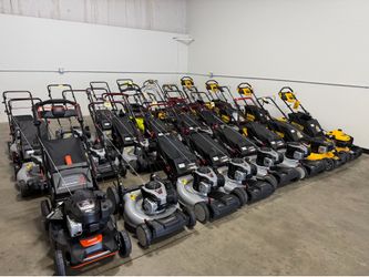 Lawnmower, self-propelled and push