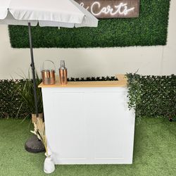 Mobile Bar Wooden Bars U Shape Bar Made To Order New On Sale Bartender Services Catering Carts Foldable Tables